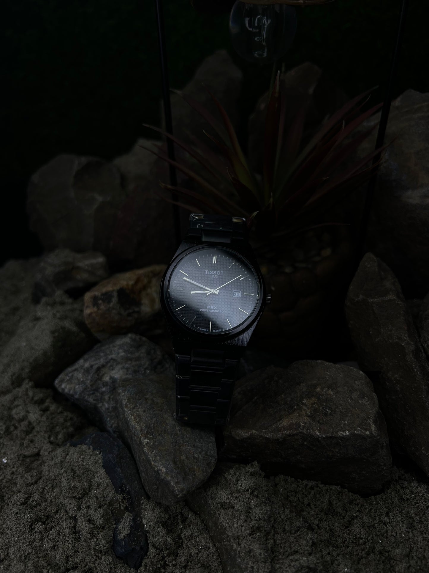 Tissot PRX Black Dial – Swiss Luxury Stainless Steel Watch for Men
