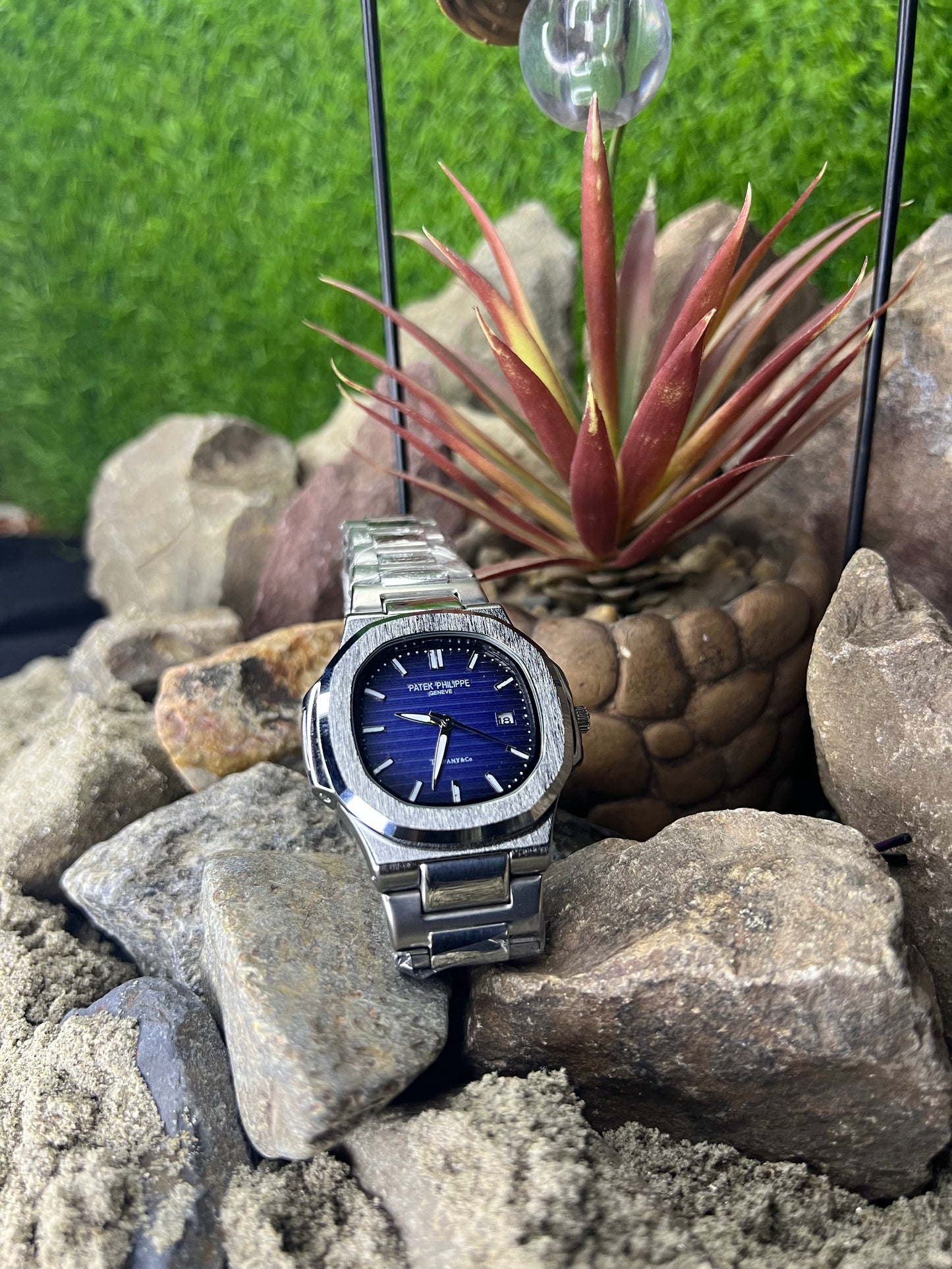Patek Philippe Blue Royal – Luxury Automatic Stainless Steel Masterpiece for Men | RR TImepieces