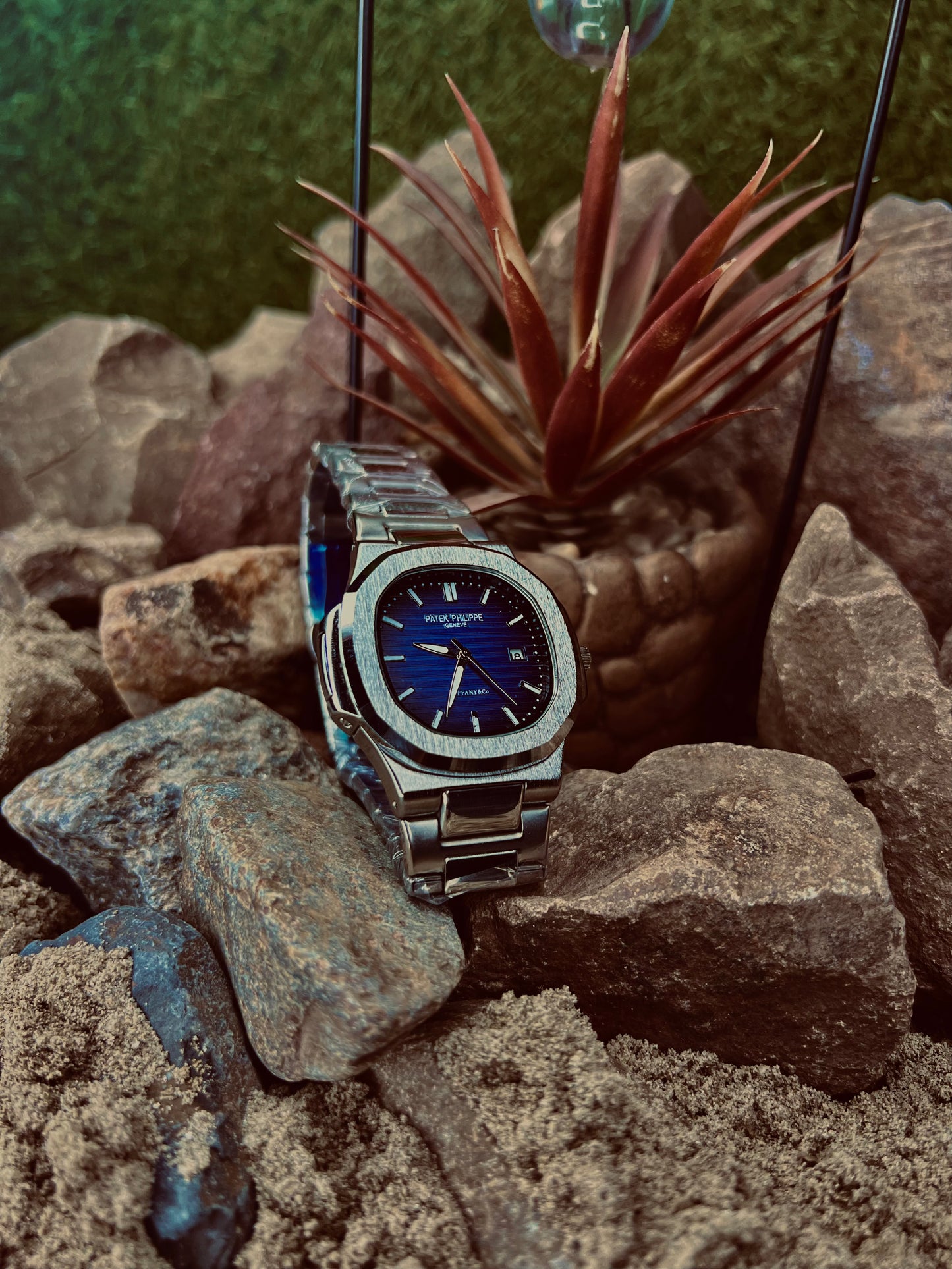 Patek Philippe Blue Royal – Luxury Automatic Stainless Steel Masterpiece for Men | RR TImepieces