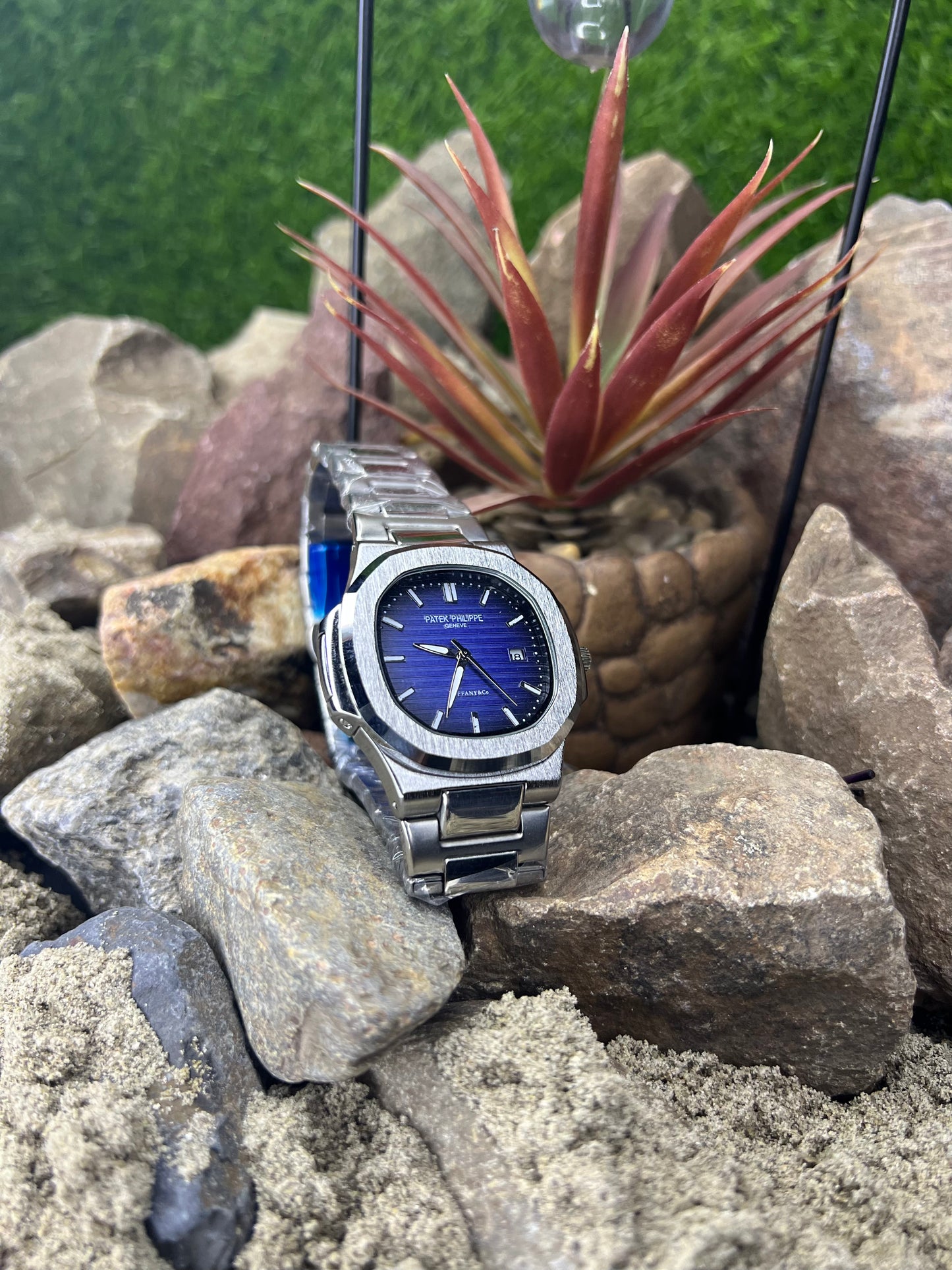 Patek Philippe Blue Royal – Luxury Automatic Stainless Steel Masterpiece for Men | RR TImepieces