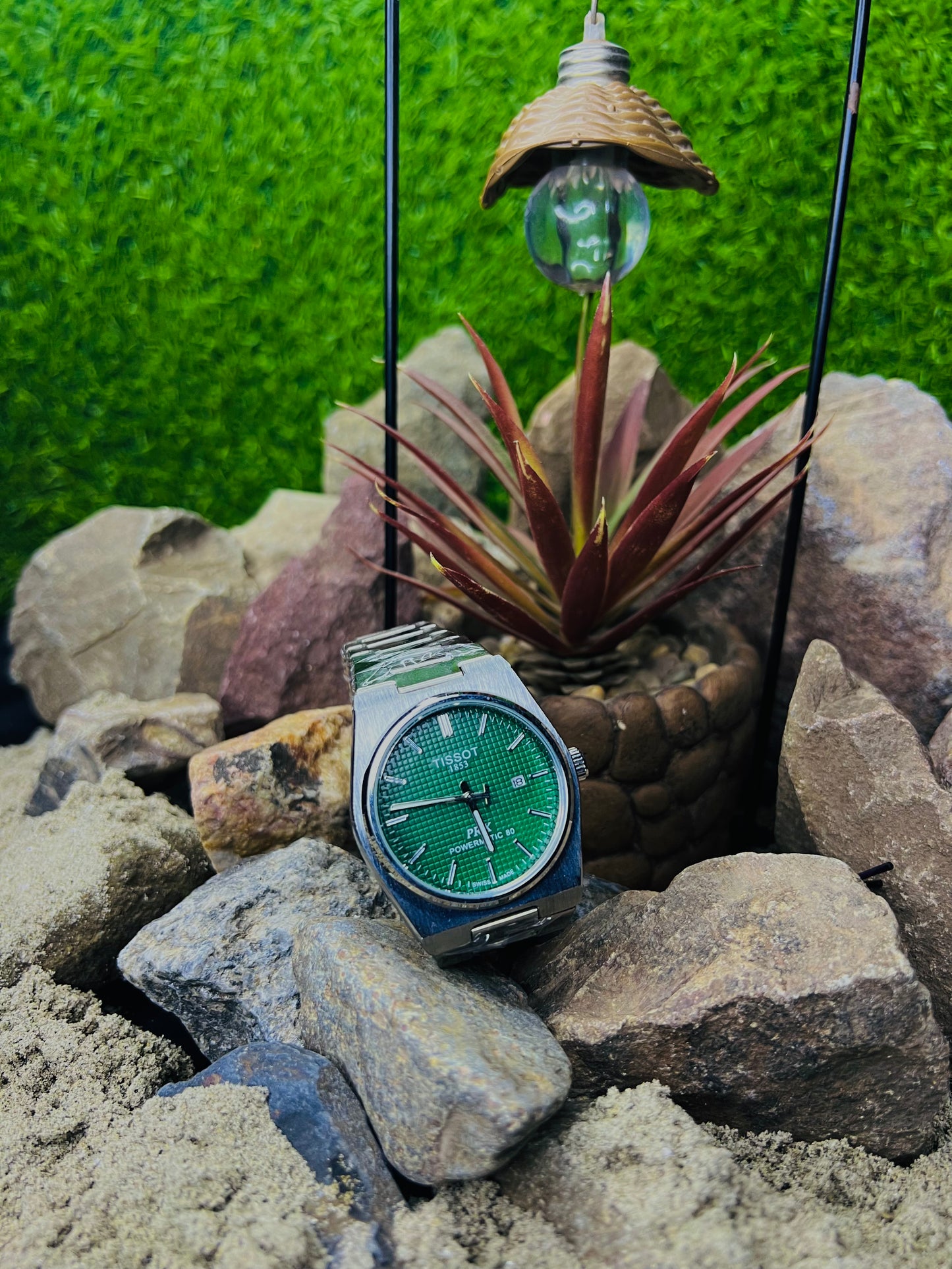 Tissot PRX Green Dial – Swiss Luxury Stainless Steel Watch for Men