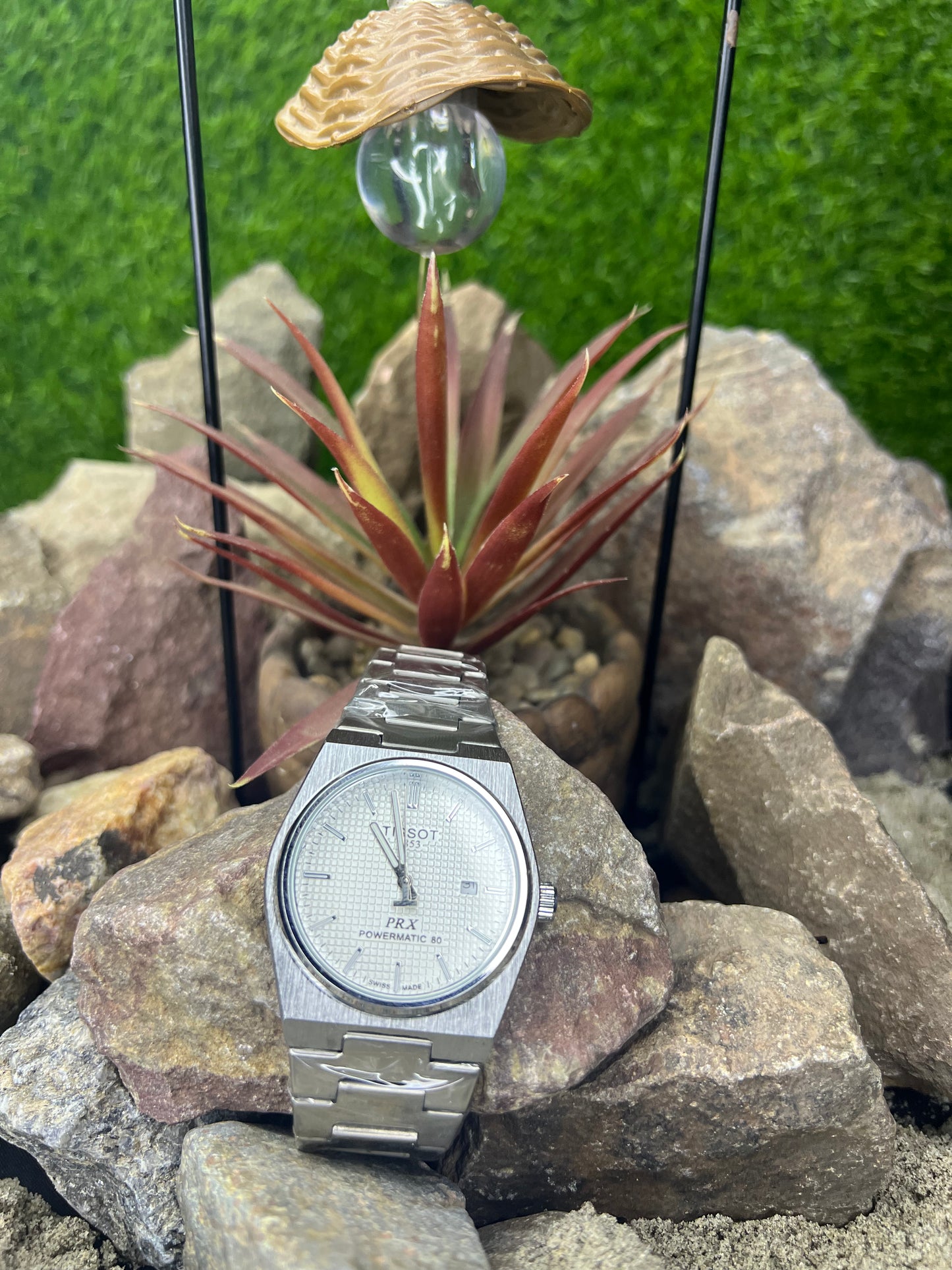 Tissot PRX Silver Dial – Premium Stainless Steel Swiss Luxury Watch for Men
