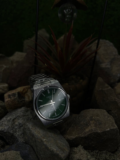 Tissot PRX Green Dial – Swiss Luxury Stainless Steel Watch for Men