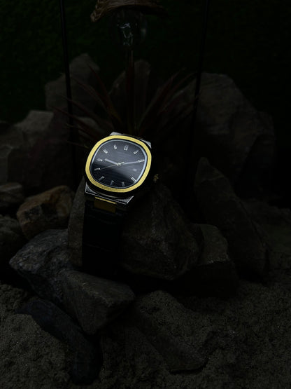 Patek Philippe Gold – Swiss Luxury Watch with Black Leather Strap for Men