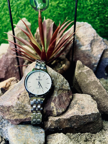 Badus Elegance Women’s Watch – White & off white Luxury Timepiece